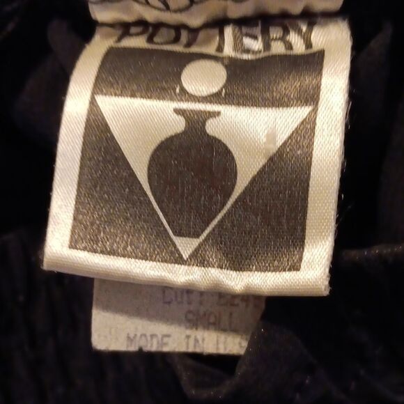 Pottery Sheer Black Skirt - Picture 4 of 6